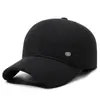 Chapéu para Homens de Meia-Idade, Boné de Algodão Quente com Forro de Lã, Boné de Beisebol com Proteção para as Orelhas para Meia-Idade e Idosos, Estilo Outono e Inverno, Boné de Lã Bico de Pato para Idosos