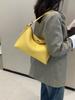 Bolso Cruzado de Cuero Genuino de Gran Capacidad Estilo Retro para Debajo del Brazo 2026 Nuevo de Moda Coreana Piel de Vaca de Primera Capa Bolso de Hombro para Mujer