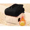 Calças Casuais Masculinas de Lã de Cordeiro e Algodão, Novo Estilo de Inverno, Tendência com Forro de Fleece e Espessura Extra, à Prova de Frio e Quentes para Harbin e Nordeste