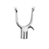 Diámetro interior 19 mm aleación de zinc cabeza de horquilla para ropa accesorios de poste de ropa retráctil cabeza horquilla para ropa poste de ropa horquilla para ropa