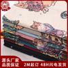 Tela jacquard teñida en hilo de poliéster algodón estilo étnico de fábrica para ropa étnica, chaqueta de moda, ropa acolchada de algodón, ropa para niños, liberación de arena