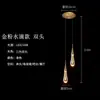 Venta Directa de Fábrica de Candelabros Creativos de Lujo Ligero para Dormitorio, Mesita de Noche, Pasillo Pequeño, Escalera, Pared de Fondo, Comedor y Iluminación de Cristal para Hogares Pequeños