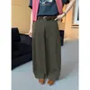 Pantalones anchos estilo capullo sueltos minimalistas ICCIICC para otoño, de moda, que cubren la cadera, adelgazantes, pantalones casuales para mujer, estilo nuevo 2491