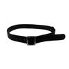 Cinto INSstudios Trendy Ins Brand Coreano Estilo Retro Quadrado Fivela Simples All-match Cinto Preto Moderno para Homens e Mulheres
