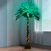 Amazon Mais Vendido Atacado Luminoso Coqueiro Exterior À Prova d'Água Luz de Palmeira Luz Decorativa de Jardim Luz de Árvore
