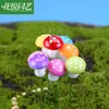 Planta artificial cogumelo de espuma cogumelo colorido cogumelo pequeno micro paisagem vaso bonsai acessórios de decoração joias