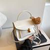 Bolso de mano para viajero Mujer 2025 Primavera Nueva Moda Transfronterizo Cuero Encerado Bolso Mensajero Texturizado Bolso Bandolera