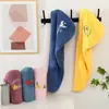 Toalla Bordada para Secar el Cabello, Absorbente y que no suelta pelusa, al por Mayor, para Cabello Largo, Gorro de Ducha para Adultos, Secado Rápido, Capa Simple/Doble, Coral Fleece de Secado Rápido