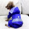 Chubasquero de una pieza de 1,2 m para cachorros, de doble capa, impermeable, resistente al viento, reflectante, para perros pequeños y medianos.