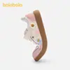 Zapatos Balabala para Niñas, Tenis de Caña Baja, Zapatos Antideslizantes Nuevos de Otoño 2025 para Niños, Dulce Diseño de Bloques de Color