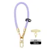 Lanyard para teléfono móvil con explosiones se puede colgar en la espalda cuerda ajustable para colgar en el cuello cuerda tejida corta para la muñeca anti-pérdida venta al por mayor de fábrica
