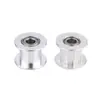 Polea Loca 2GT 16 20 Dientes Piezas de Impresora 3D Polea Polea de Distribución Polea Tipo H Ancho de Correa 6/10 Sin Pasos Perdidos