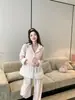 Pijama de terciopelo de isla para otoño e invierno, estilo juvenil, conjunto de manga larga y pantalón largo de terciopelo por ambos lados, ropa de casa dulce y casual para niñas