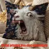 Fronhas Decorativas para Sala de Estar Estampadas de Animales de Venda Quente Transfronteiriça, Capas Personalizadas para Almofadas de Sofá Sem Enchimentos, Atacado