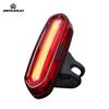 AQY-096 USB luz de aviso de carregamento luz de cauda de bicicleta acessórios de equipamento de equitação de bicicleta de montanha (vários estilos)