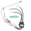 Interruptor, Ventilador, Peças de Pulso, Aquecedor a Gás de Água, Controle de Temperatura por Pressão do Vento, Montagem do Tanque de Água, Controlador, Ignição, Válvula Solenoide