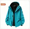 Chaqueta Impermeable Deportiva, Ropa de Trabajo, Chaqueta Cortavientos de Polar Transfronteriza, Forro de Plumas, Chaqueta Tres en Uno Hecha a Medida