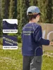 Camiseta de Manga Larga de Algodón Puro para Niños Estilo Europeo Otoño 2026 Nuevo Estilo Ropa para Niños Mediana a Grande Ropa para Bebés Estilo Primavera y Otoño Top
