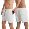 Amazon Pantalones Cortos Deportivos para Correr para Hombre 2025 Fitness Secado Rápido Color Sólido Pantalones Cortos de Playa Estilo Outdoor Corto para Hombre