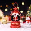 Nuevo producto transfronterizo: Bola de cristal navideña, linterna navideña, lámpara de viento de bola de cristal, decoraciones navideñas, adornos de escritorio creativos