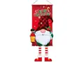 Bandeira Pendurável de Papai Noel Novidade 2026, Painel de Banner com Contraste de Cores para Decoração de Festa de Natal em Casa e ao Ar Livre