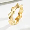 Pulsera Abierta de Metal Estilo Frío Ins Pulsera Ancha Exagerada de Cruces Europea y Americana Joyería de Diseño de Moda para Mujer