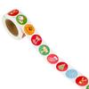 Al por mayor en stock Rollos de 1 pulgada de Pegatinas Decoración Navideña Regalo Adhesivo Sellador de Regalos Pegatinas Etiquetas