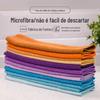 Tecido de Malha de Trama de Microfibra Pano de Limpeza de Cozinha Multiuso Absorvente Remoção de Manchas Pano de Mesa Venda Direta do Fabricante Pano para Lavar Louça