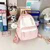 Mochila Verão Novo Estilo Mochila Dopamina Estilo Universitário Bolsa Escolar para Alunos do Ensino Fundamental II e Médio Mochila de Viagem de Grande Capacidade