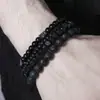 Conjunto de Pulseras Turquesas Estilo Nuevo Bohemio Transfronterizo Estilo Étnico Corazón de Turquesa Pulseras de Múltiples Capas para Hombres