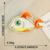Parche de Agujero con Logo Bordado Duoku Listo para Usar Animal Marino Dibujos Animados Bordados Pegatinas Joyería DIY Accesorios para Ropa Pegatinas de Tela