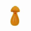 Colher de silicone para papinhas, gelatina, suco de frutas e vegetais, com ventosa, utensílio portátil para alimentação de bebês.