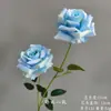 Flores Artificiais Azuis para Casamento Flores Falsas de Teto Decoração de Casamento Parede de Flores Arranjo de Flores de Chão para Casamento Materiais para Arranjo de Flores de Seda