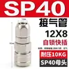 Pistola de clavos, pistola de aire, bomba de aire, tráquea de 8 mm, conector rápido tipo C, enchufe rápido, cabezal macho y hembra SP20 PP30 40 10 12 mm