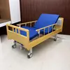 Camas de enfermagem multifuncionais para idosos, camas de balanço simples e duplas para casas de repouso, com aberturas opcionais para comadre, camas médicas do fabricante original, personalizáveis