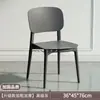 Silla de Plástico A8L para Uso Doméstico, Taburete con Respaldo Engrosado, Silla de Mahjong Minimalista Moderna de Lujo Ligero para Adultos, Silla de Espera para Comedor y Sala de Estar