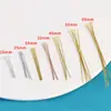 Accesorios de Plata S925 Pasador en T Pasador de Cabeza Plana Pasador de Cabeza Grande Pasador en Forma de T Pendientes Hechos a Mano para DIY Accesorios de Joyería Aguja de Plata