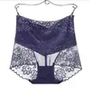 [Conjunto independiente] lencería sexy de encaje para mujer, bragas transparentes de cintura alta, abdomen, cadera, entrepierna de algodón, ropa interior para mujer