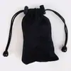 Bolsa de Veludo Macia e Confortável Personalizada para Fones de Ouvido Nova Bolsa de Veludo para Headset Digital de Viagem Bolsa para Fone de Ouvido Bluetooth