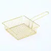 Cesta para Freír Papas Fritas Creativa Caja de Papas Fritas Explosiones Mini Cesta Pequeña para Freír Canasta para Snacks de Pollo Frito de Restaurante Cesta para Dim Sum Americano