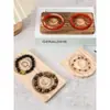 Bandeja de Exhibición de Joyería de Madera Maciza Plato de Diseño de Joyería Materiales Hechos a Mano DIY Wenwan Cuentas para Pulseras Bandeja para Pulseras