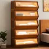 Armario de almacenamiento moderno y creativo para dormitorios, adecuado para uso doméstico, salas de estar, y se puede colocar contra una pared o a los pies de la cama. Se puede apilar en múltiples capas para un almacenamiento y organización eficientes