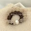 Estilo Coreano Malla en el Borde Lazo para el Pelo Intestino Delgado Perla Suave Lazo Básico para el Pelo Textura de Alta Calidad No Daña el Pelo Goma Elástica Cuerda para el Pelo
