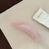 Pinza de plátano tipo gelatina color batido de leche, básico y versátil, para coletas altas, pinza de giro, dientes de doble fila, pinza horizontal, para cabello grueso, pinza vertical