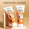 Crema de Manos Blanqueadora Transfronteriza 100g Otoño e Invierno Hidratante, Blanqueadora, Eliminación de Líneas en las Manos, Crema de Manos Antidesecante, Productos de Cuidado de la Piel para Comercio Exterior al por Mayor