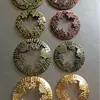 Posavasos para Ceremonia del Té Kung Fu Personalizado Estilo Palacio Portavasos Aislamiento Térmico Accesorios para Juego de Té Base de Sándalo Estilo Japonés Vintage cxiwu