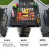 Tetera Portátil para Exterior y Parrilla para Barbacoa, Estufa Calefactora de Interior sin Humo, Brasero de Carbón