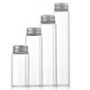 Botella de vidrio con tapa de aluminio de borosilicato de 37 ml, tubo de vidrio, envase para dulces, botella para la salud, cápsula de Dendrobium, botella pequeña para medicamentos con cápsula de Cordyceps.