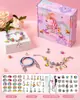 Popular Set de Materiales DIY para Pulseras de Cuentas para Niños para Niñas, Set de Accesorios de Joyería de Regalo para Niñas