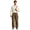 Pantalones versátiles para hombre, nuevo estilo verano 2026, corte holgado, pantalones rectos versátiles, pantalones casuales frescos y transpirables